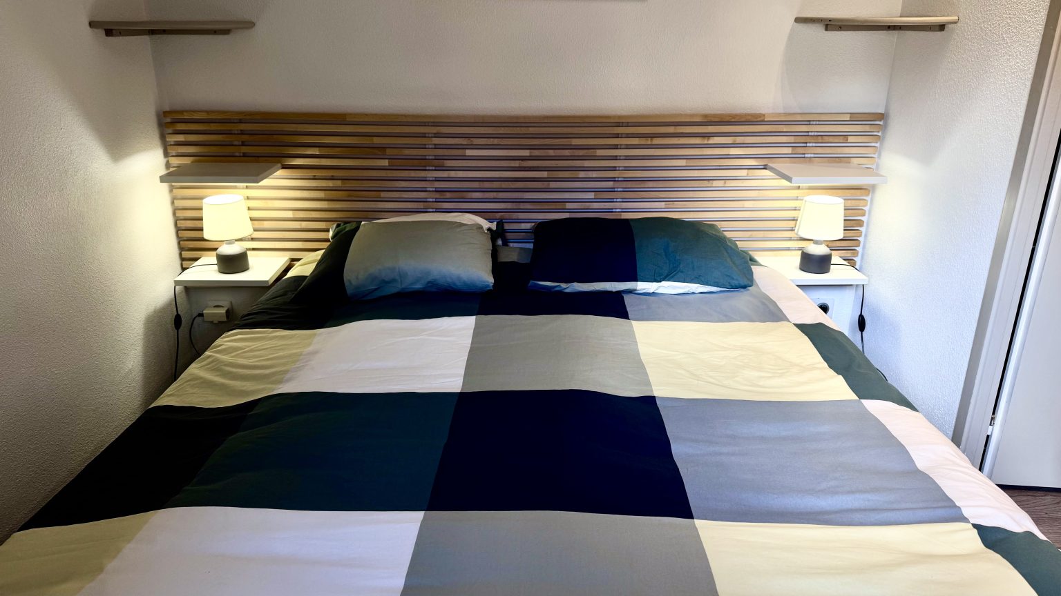 Chambre avec lits modulables